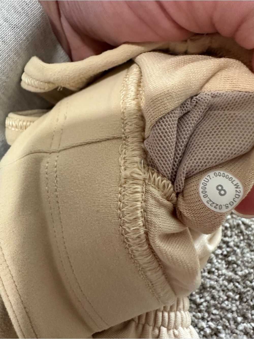 Butter Yellow Lululemon cinched Bra/Top - Picture 3 of 3